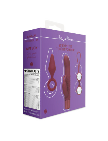 (S)explore - Toy Kit for Her - Dark Cherry