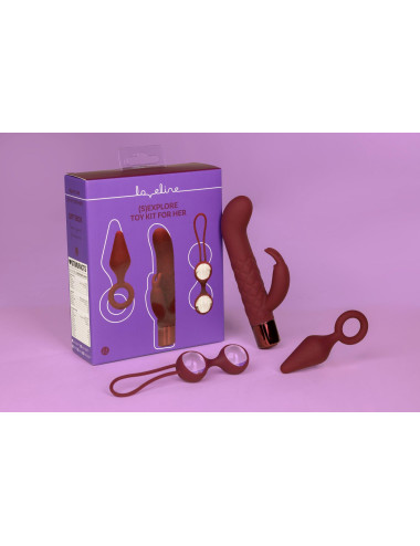 (S)explore - Toy Kit for Her - Dark Cherry