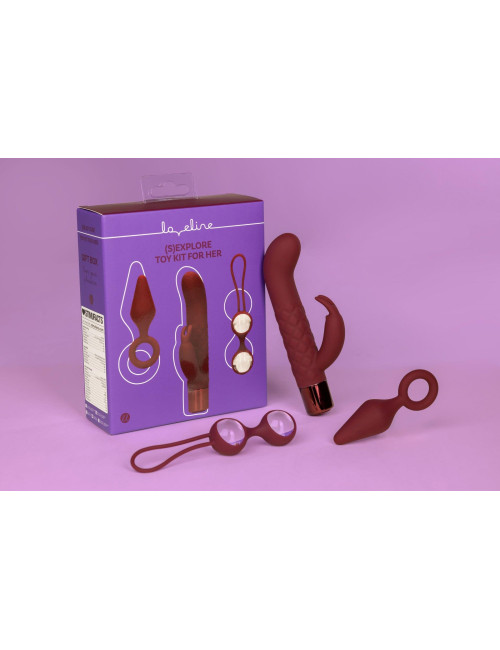 (S)explore - Toy Kit for Her - Dark Cherry