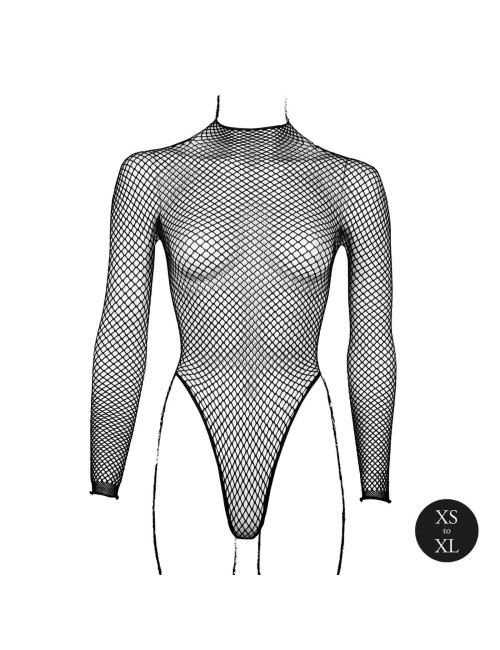 Le Désir Body z Siateczki z Golfem - Fishnet Turtle Neck