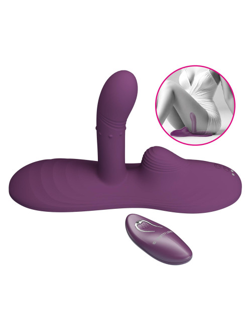 Pretty Love Luka Heating Sit-Down Pad Vibrator