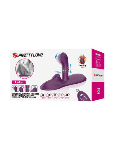 Pretty Love Luka Heating Sit-Down Pad Vibrator