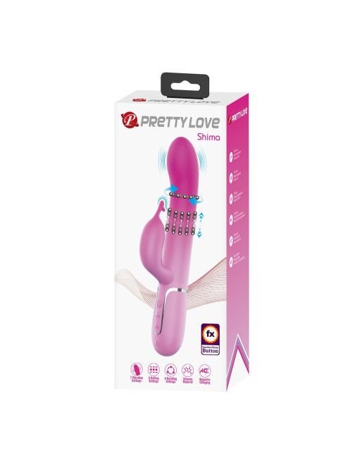Pretty Love Shima - Wielofunkcyjny masażer rotacyjno-wibracyjny
