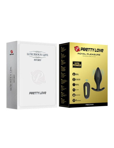 PRETTY LOVE - REGINA Remote Anal Plug