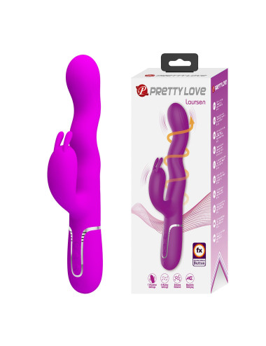 Pretty Love Laursen Purple Waving & Vibrating Rabbit Vibrator