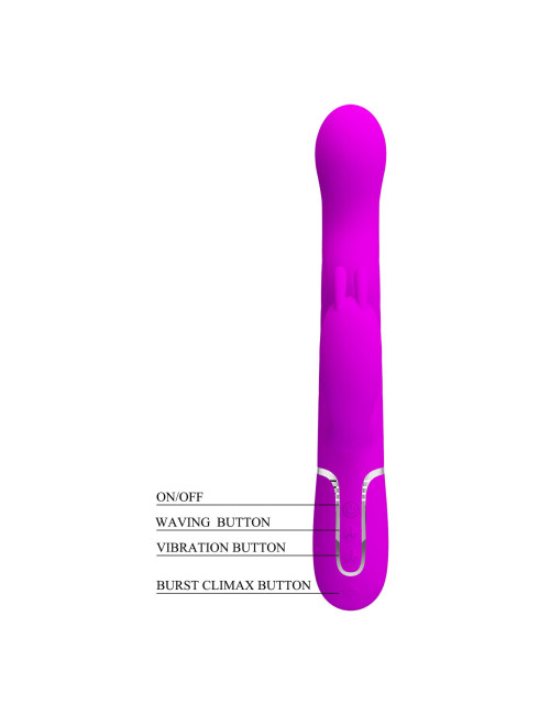 Pretty Love Laursen Purple Waving & Vibrating Rabbit Vibrator