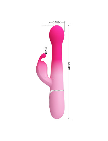 PRETTY LOVE - Dejon, 7 vibration functions 4 rotation functions 4 thrusting settings
