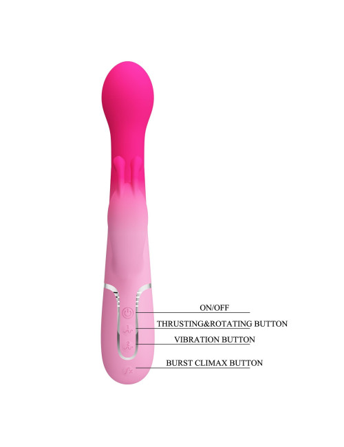 PRETTY LOVE - Dejon, 7 vibration functions 4 rotation functions 4 thrusting settings