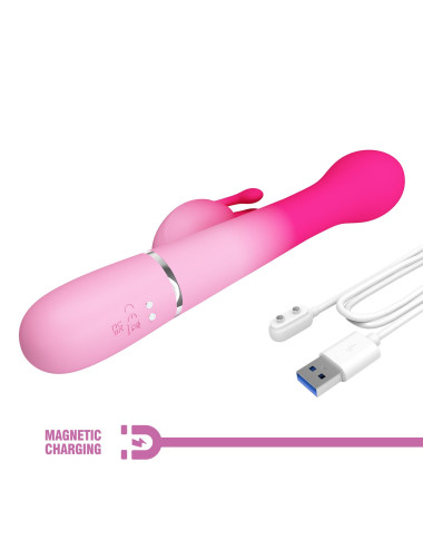 PRETTY LOVE - Dejon, 7 vibration functions 4 rotation functions 4 thrusting settings