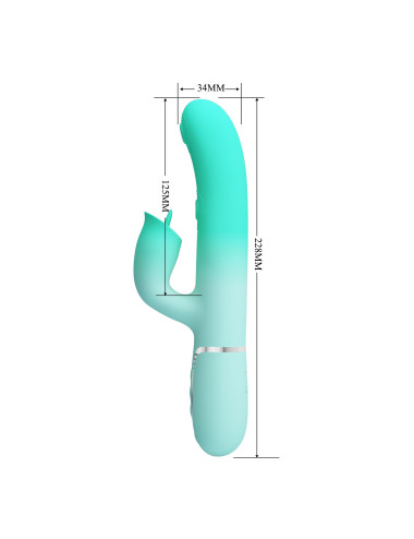 PRETTY LOVE - Gigi,7 thumping functions 7 licking modes, Silicone
