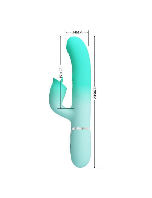 PRETTY LOVE - Gigi,7 thumping functions 7 licking modes, Silicone