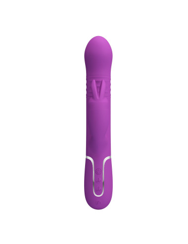 PRETTY LOVE - Coale Purple, 7 vibration functions 4 rotation functions 4 thrusting settings