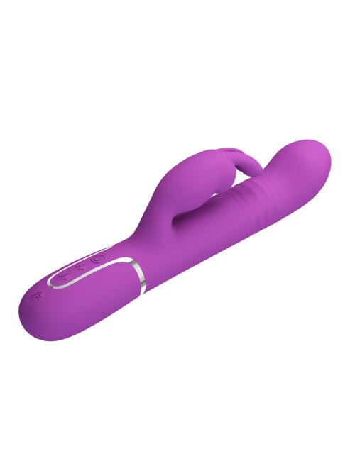 PRETTY LOVE - Coale Purple, 7 vibration functions 4 rotation functions 4 thrusting settings