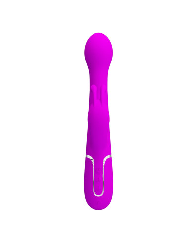 PRETTY LOVE - Dejon Twinkled Tenderness Purple, 7 vibration functions 4 thrusting settings 4 rotation functions