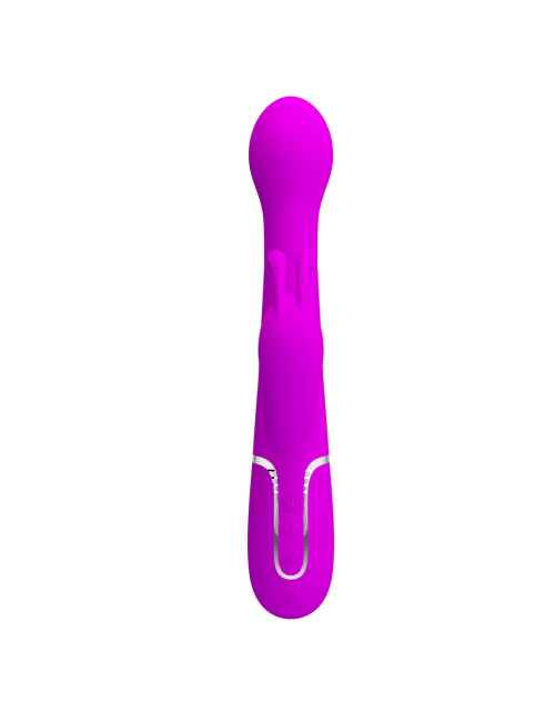 PRETTY LOVE - Dejon Twinkled Tenderness Purple, 7 vibration functions 4 thrusting settings 4 rotation functions