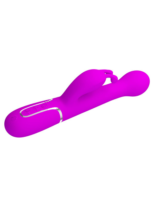 PRETTY LOVE - Dejon Twinkled Tenderness Purple, 7 vibration functions 4 thrusting settings 4 rotation functions