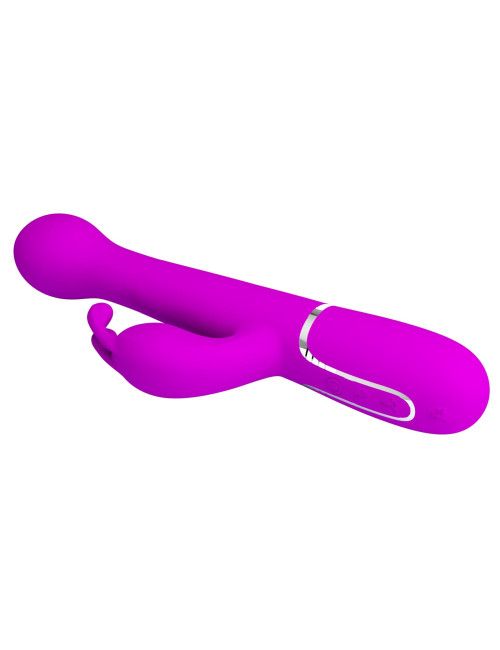 PRETTY LOVE - Dejon Twinkled Tenderness Purple, 7 vibration functions 4 thrusting settings 4 rotation functions
