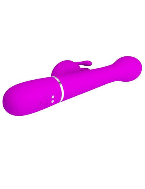 PRETTY LOVE - Dejon Twinkled Tenderness Purple, 7 vibration functions 4 thrusting settings 4 rotation functions