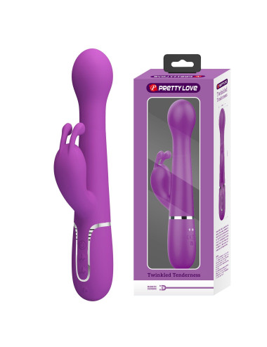 PRETTY LOVE - Dejon Purple, 7 vibration functions 4 thrusting settings 4 rotation functions