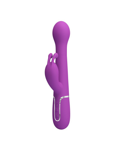 PRETTY LOVE - Dejon Purple, 7 vibration functions 4 thrusting settings 4 rotation functions