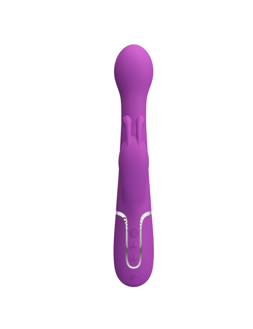 PRETTY LOVE - Dejon Purple, 7 vibration functions 4 thrusting settings 4 rotation functions