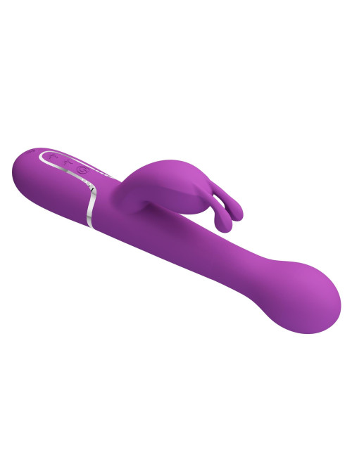 PRETTY LOVE - Dejon Purple, 7 vibration functions 4 thrusting settings 4 rotation functions