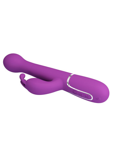 PRETTY LOVE - Dejon Purple, 7 vibration functions 4 thrusting settings 4 rotation functions