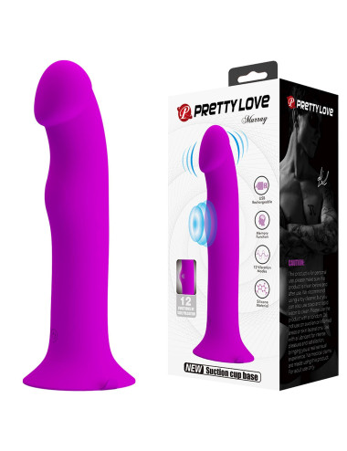 PRETTY LOVE - Murray PURPLE, 12 vibration functions 12 pulse wave settings Suction base