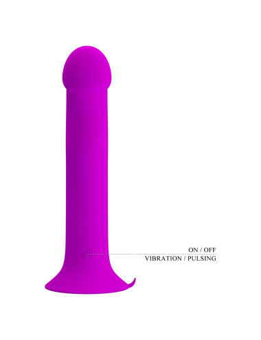 PRETTY LOVE - Murray PURPLE, 12 vibration functions 12 pulse wave settings Suction base