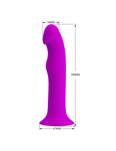 PRETTY LOVE - Murray PURPLE, 12 vibration functions 12 pulse wave settings Suction base