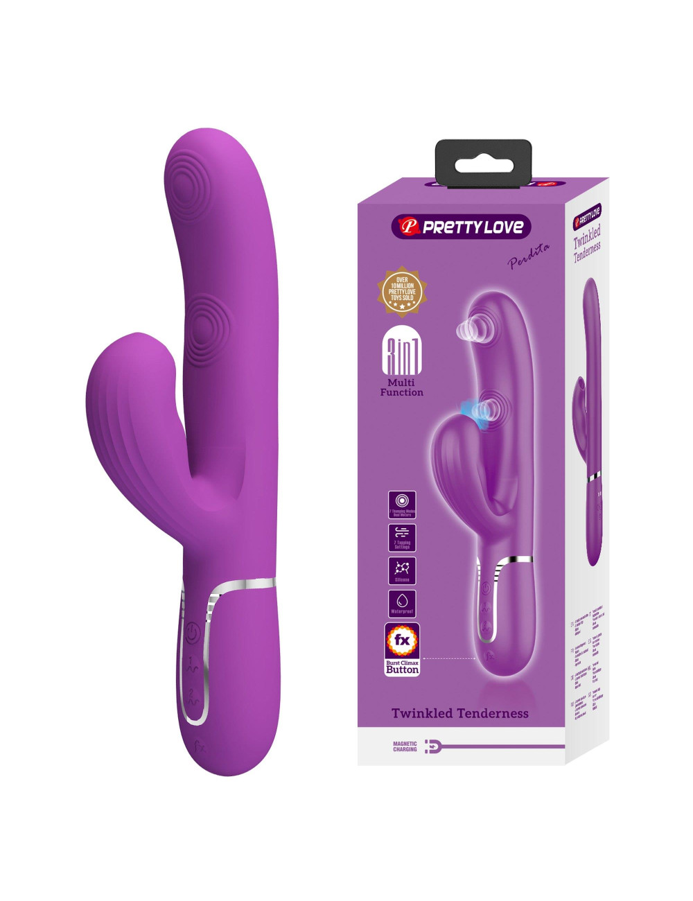 PRETTY LOVE - Twinkled Tenderness, 7 tapping functions 7 thumping functions
