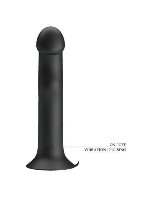 Pretty Love Murray Black - Wibrator z Przyssawką i Pulsem