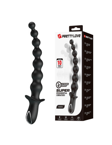 Pretty Love Dedron 10" Vibrating Anal Beads