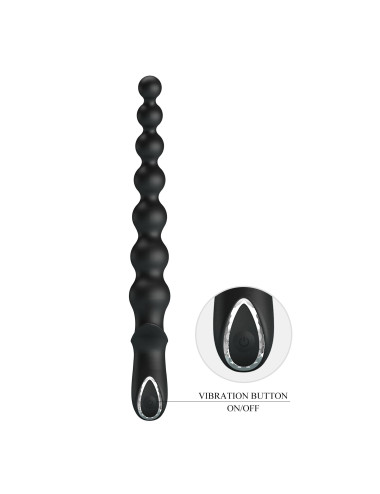 Pretty Love Dedron 10" Vibrating Anal Beads
