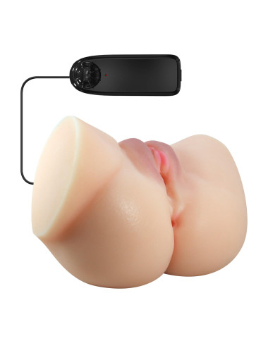 CRAZY BULL - Emilia, Vibration Double holes  TPR ABS