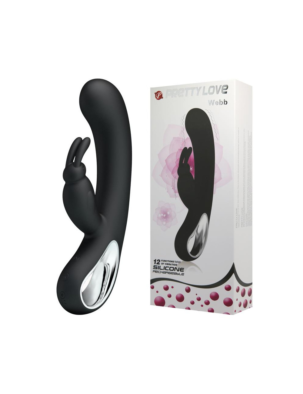 PRETTY LOVE - WEBB, BLACK, USB, 12 function