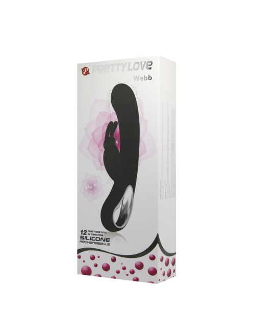 PRETTY LOVE - WEBB, BLACK, USB, 12 function