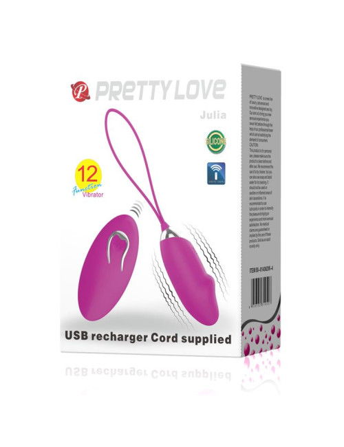 Pretty Love Julia - Bezprzewodowy wibrator z pilotem