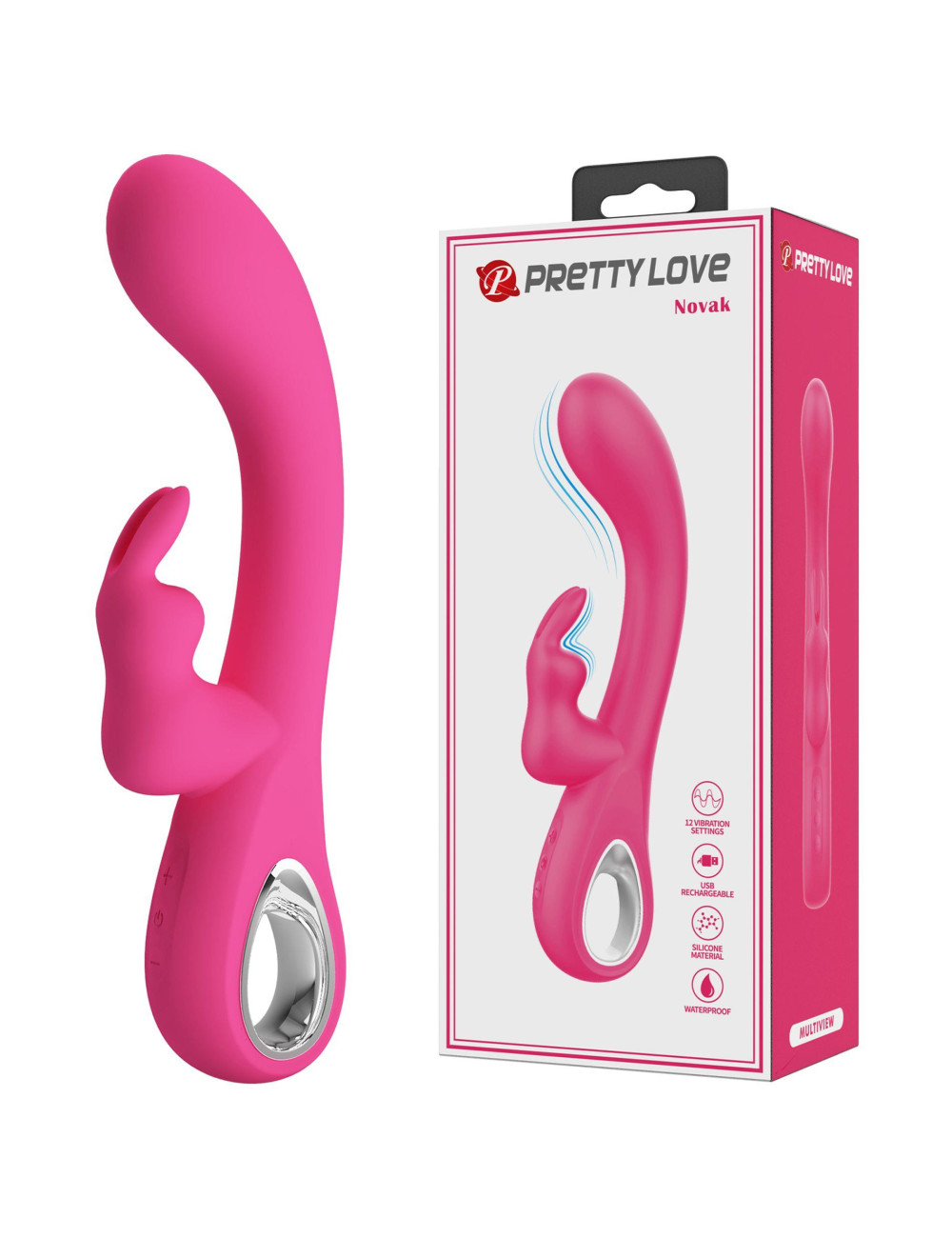 PRETTY LOVE - Novak, 12 vibration functions