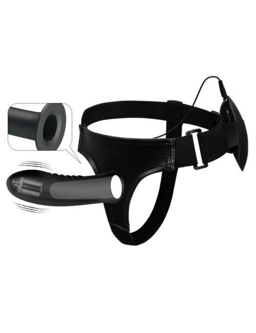 PRETTY LOVE Strap-on MYRON 7,2V - Strapon z wibracją