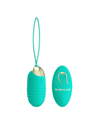 PRETTY LOVE - JESSICA Dream chaser 3, Green, Wireless remote control 12 vibration functions