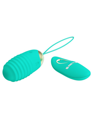 PRETTY LOVE - JESSICA Dream chaser 3, Green, Wireless remote control 12 vibration functions