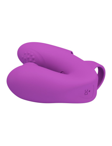PRETTY LOVE - Super Finger ATHENA Purple, 7 vibration functions 7 tapping functions Memory function
