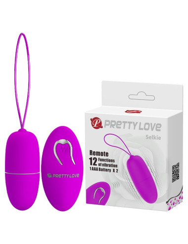 PRETTY LOVE -SELKIE, 12 vibration functions Wireless remote control