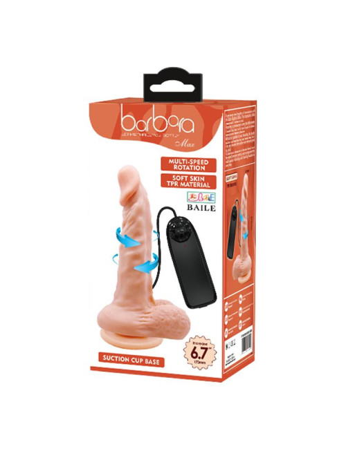 Baile Barbara – Brązowe dildo 6.7"