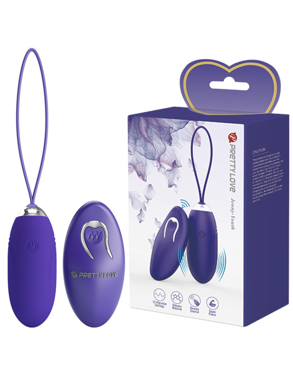 PRETTY LOVE - Jenny - Youth,  Wireless remote control 12 vibration functions