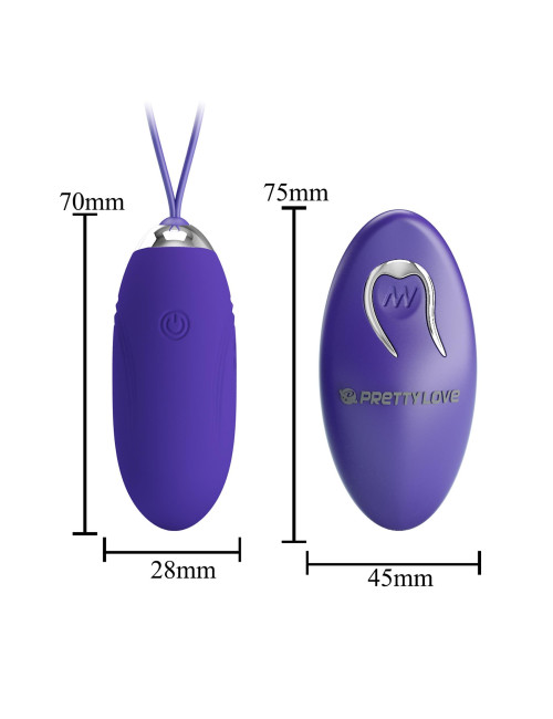 PRETTY LOVE - Jenny - Youth,  Wireless remote control 12 vibration functions