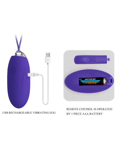 PRETTY LOVE - Jenny - Youth,  Wireless remote control 12 vibration functions
