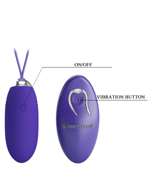 PRETTY LOVE - Jenny - Youth,  Wireless remote control 12 vibration functions
