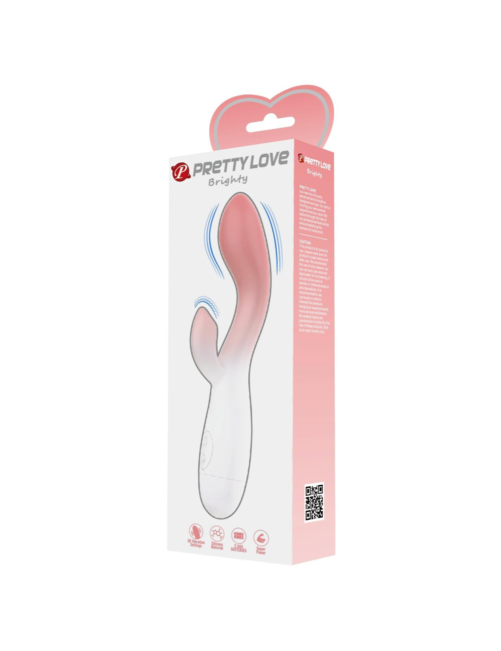 PRETTY LOVE - Brighty, 30 vibration functions, ABS Silicone